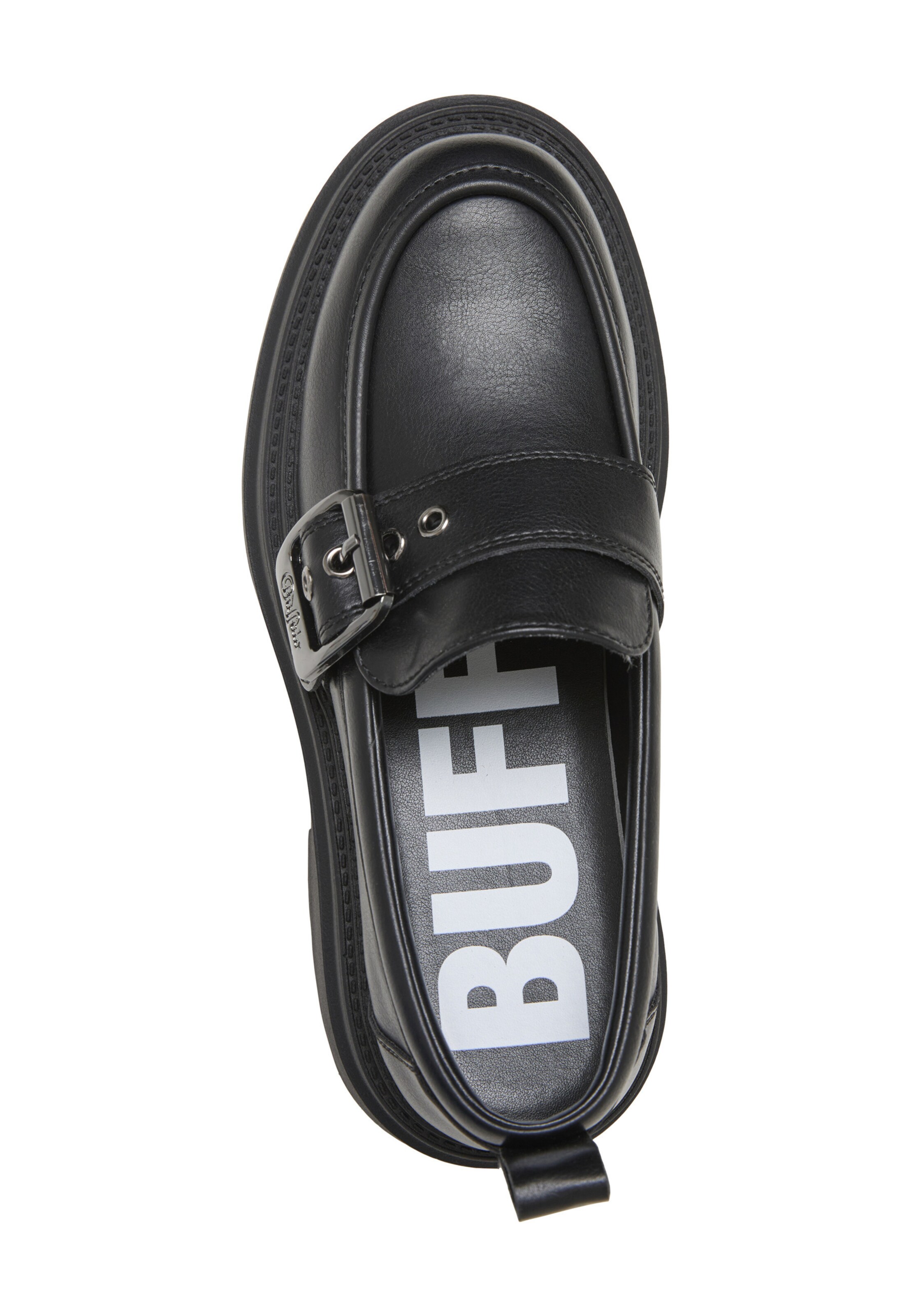 BUFFALO Slip-ons 'Mars' in Black