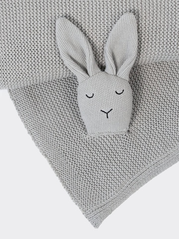 MYLILY Baby Blanket 'Hasenkopf' in Grey