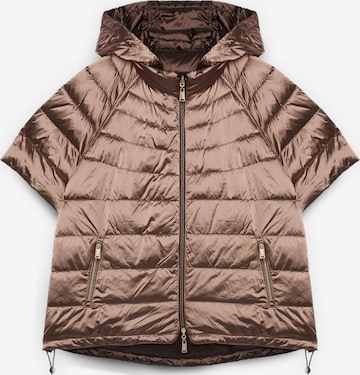 Fiorella Rubino - Chaqueta de invierno en marrón: frente