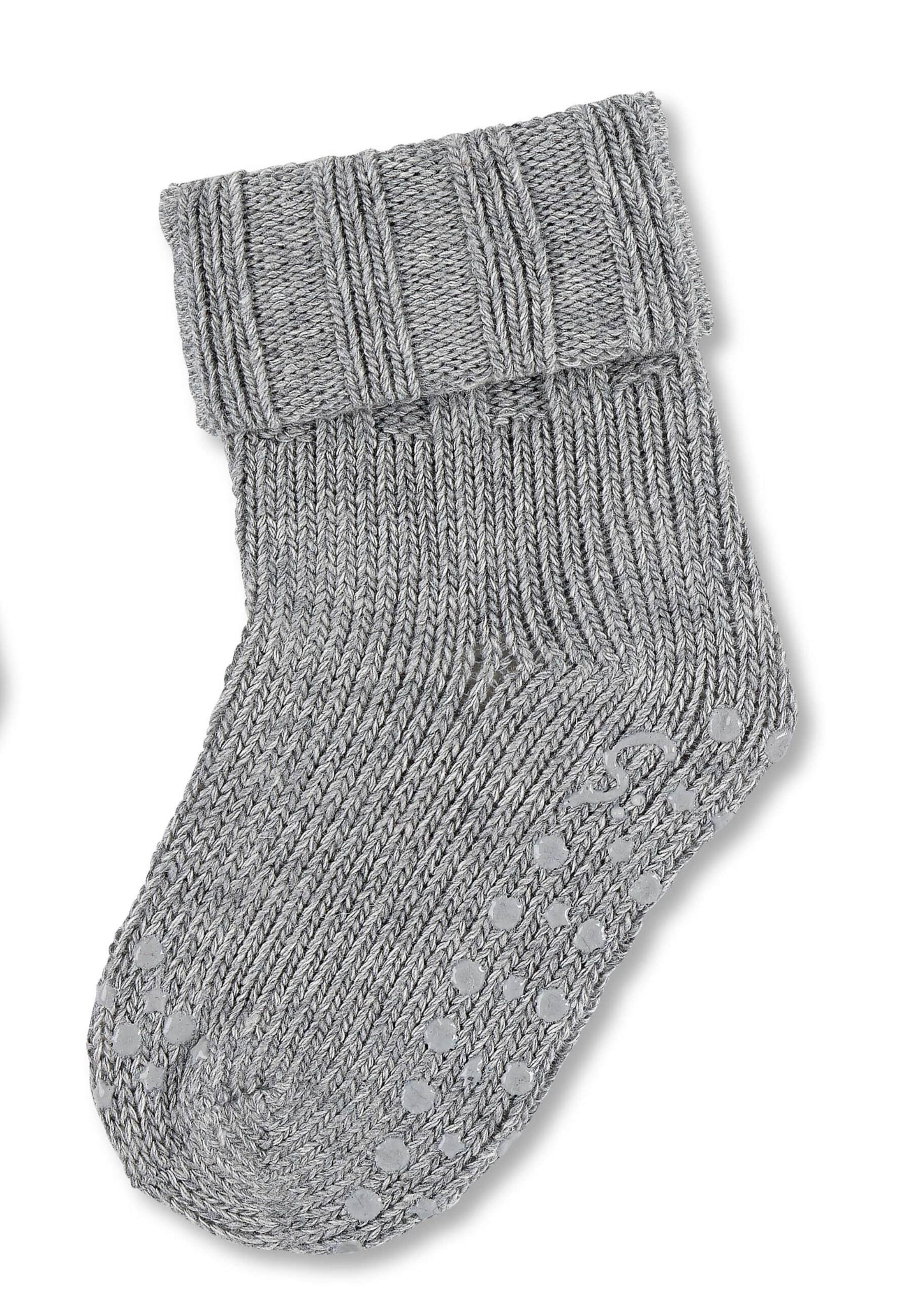 STERNTALER Socken in Grau: Vorderseite