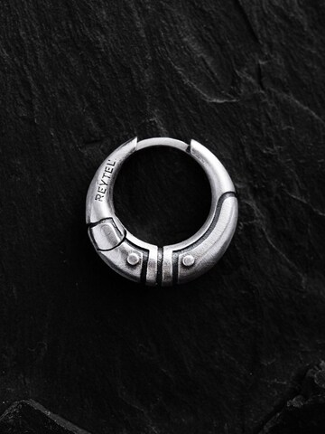 REYTEL - Pendientes 'AXE' en plata