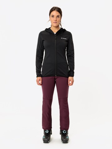 VAUDE Tapered Sports trousers 'Larice' in Purple
