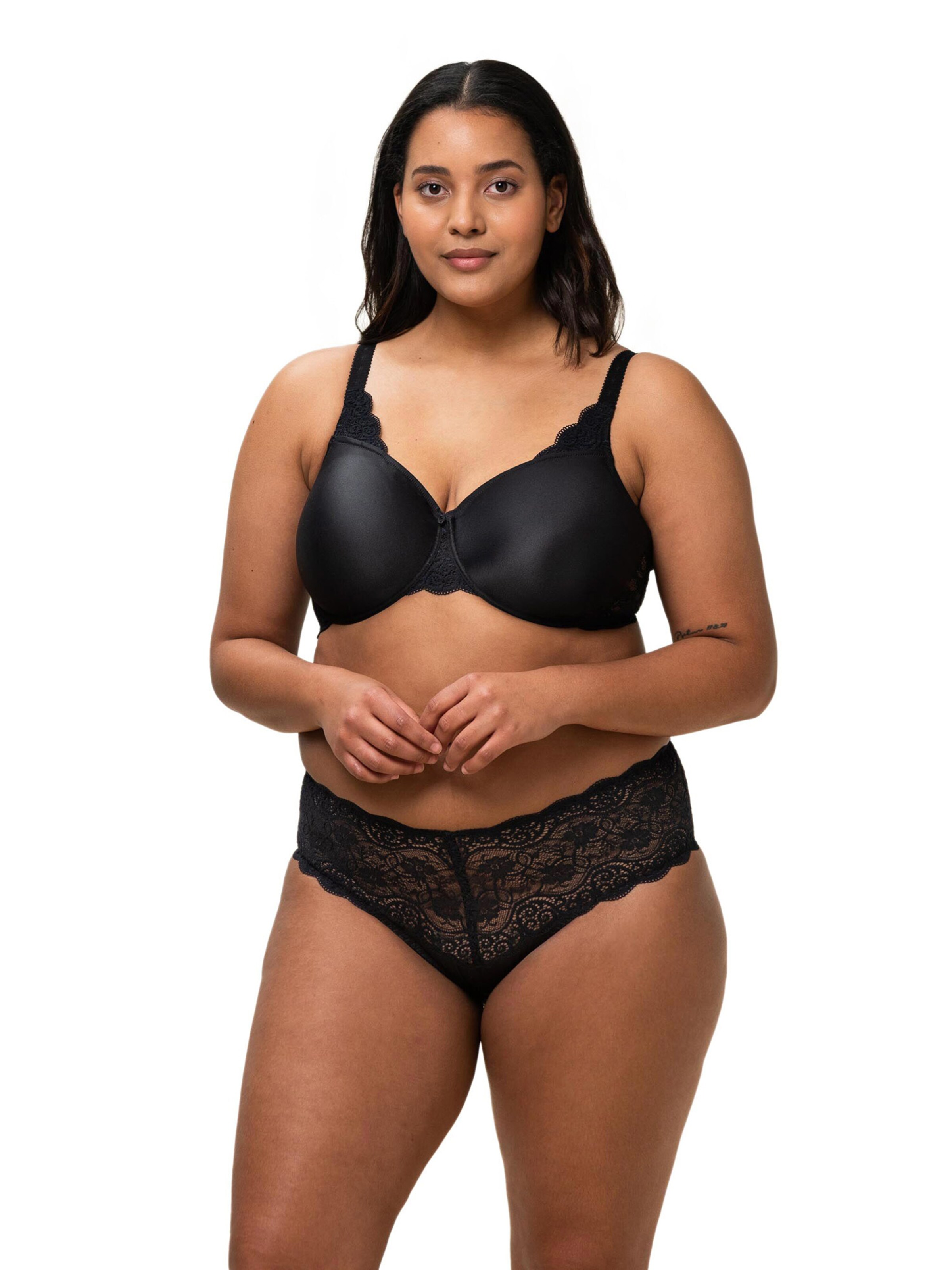 TRIUMPH BH ' Amourette 300 ' in Zwart: voorkant