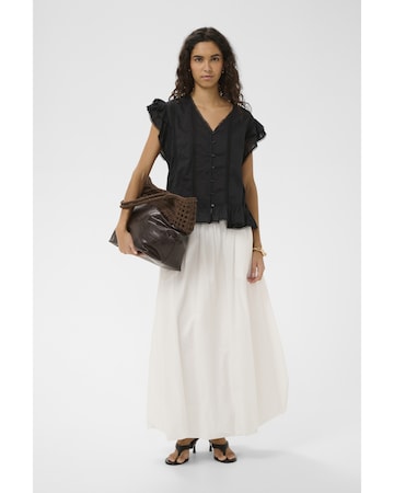 SOAKED IN LUXURY Bluse 'SLRuna' i sort