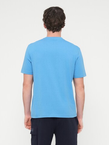 NAPAPIJRI Majica 'S-BOX' | modra barva