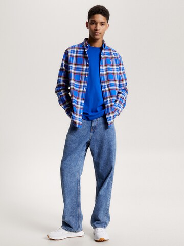 Tommy Jeans Comfort Fit Hemd in Blau