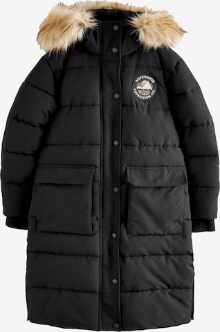 juoda Superdry Paltas 'Everest': priekis