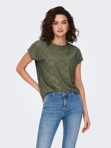 ONLY Shirt 'Milla' in Groen: voorkant