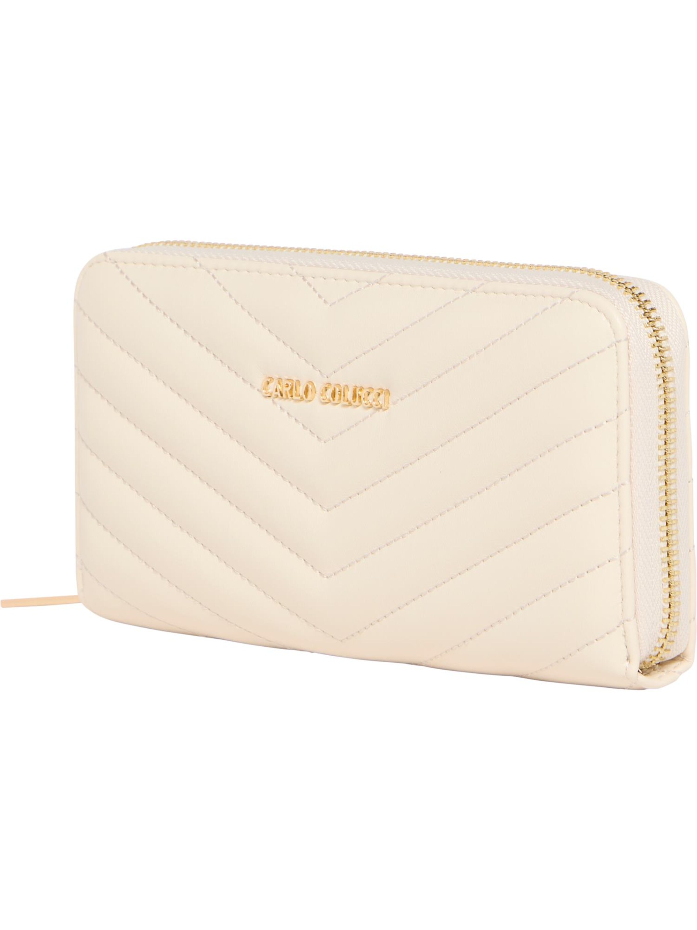 Carlo Colucci Wallet 'Eliseo' in White