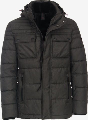 CASAMODA Winter Jacket in Grey: front