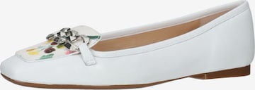 PETER KAISER Ballet Flats in White: front