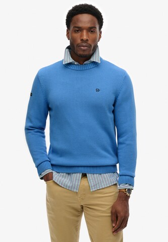 Superdry Pullover in Blau: Vorderseite