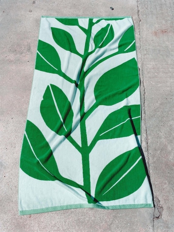 Marc O'Polo Beach Towel 'Skane' in Green