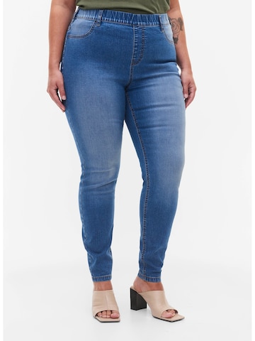 Zizzi Skinny Jeans in Blau: predná strana