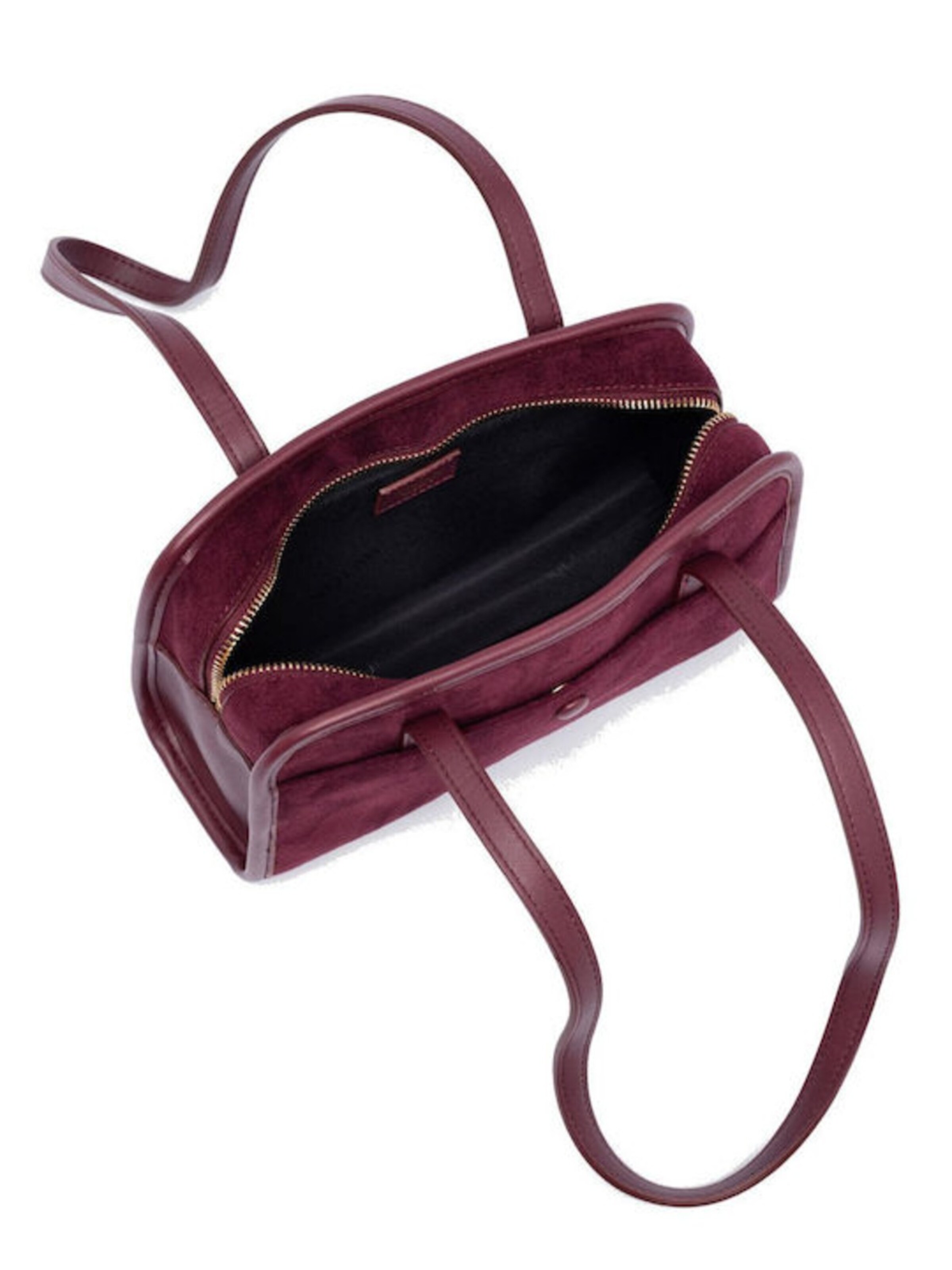 Nolah - Bolso de hombro 'NOEMA BURGUNDY' en rojo