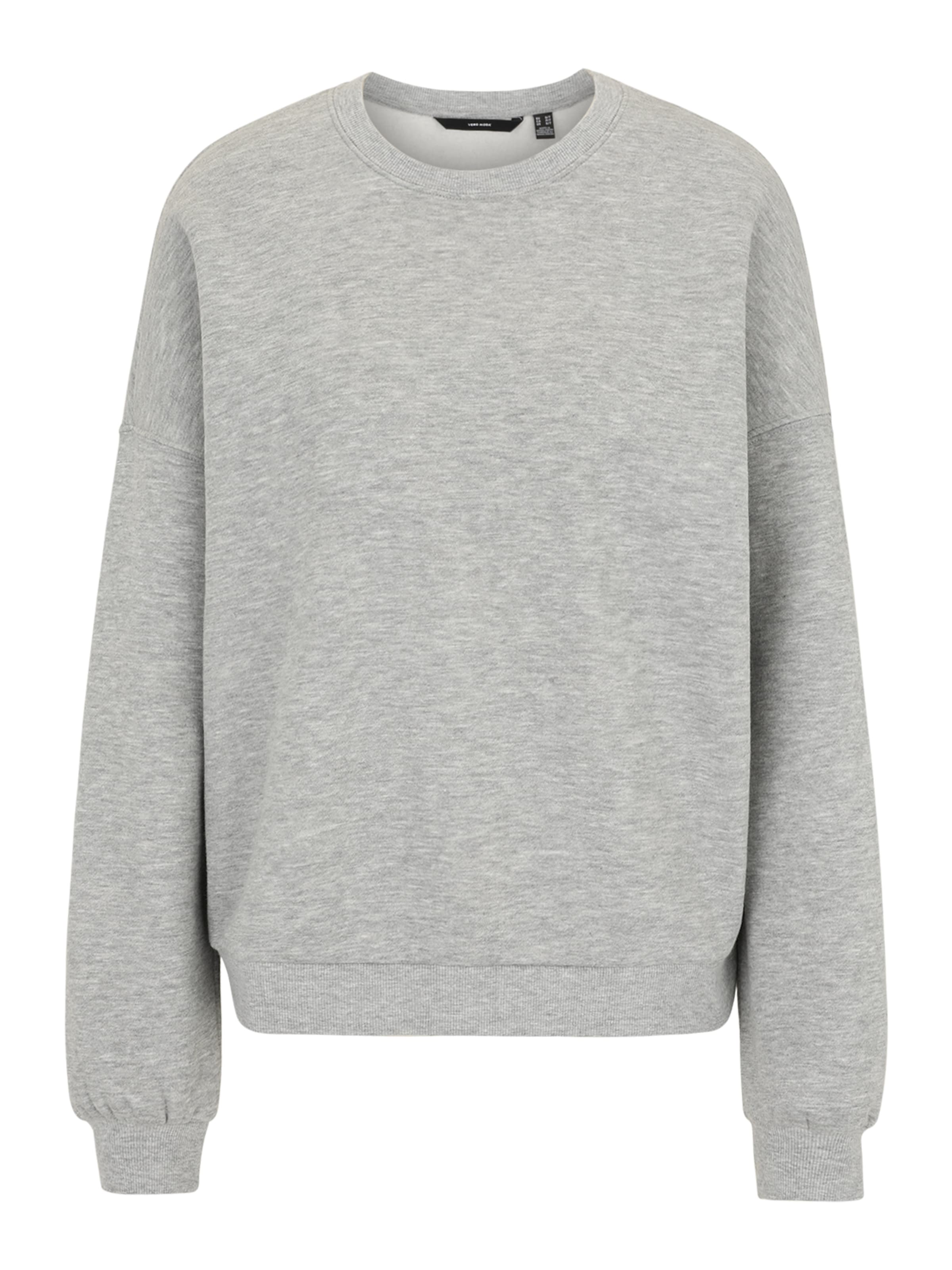 Vero Moda Tall Sweatshirt in Grey: front
