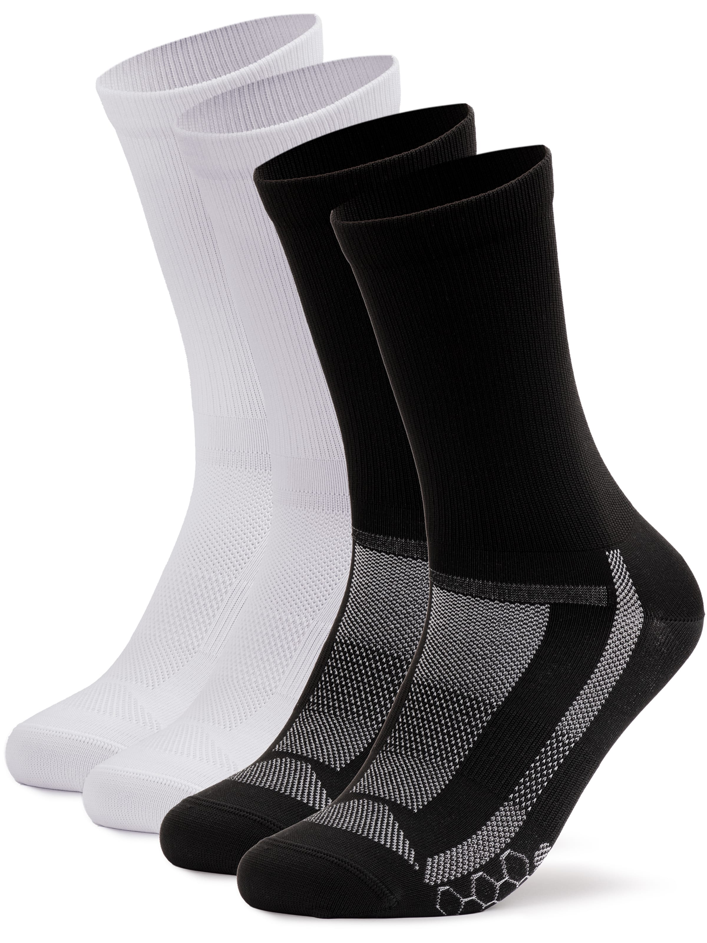 Occulto Athletic Socks 'Eddy' in Black: front