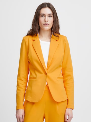 ICHI Blazer 'Kate' in Yellow: front