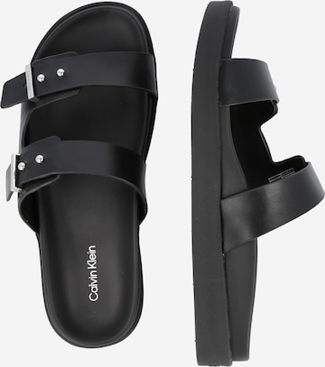 Calvin Klein Pantofle 'ERGONOMIC SLIDE' – černá