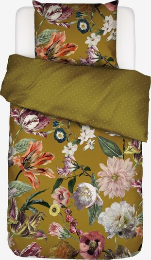 ESSENZA Duvet Cover 'Filou' in Yellow / Olive / Dark green / Berry / White, Item view