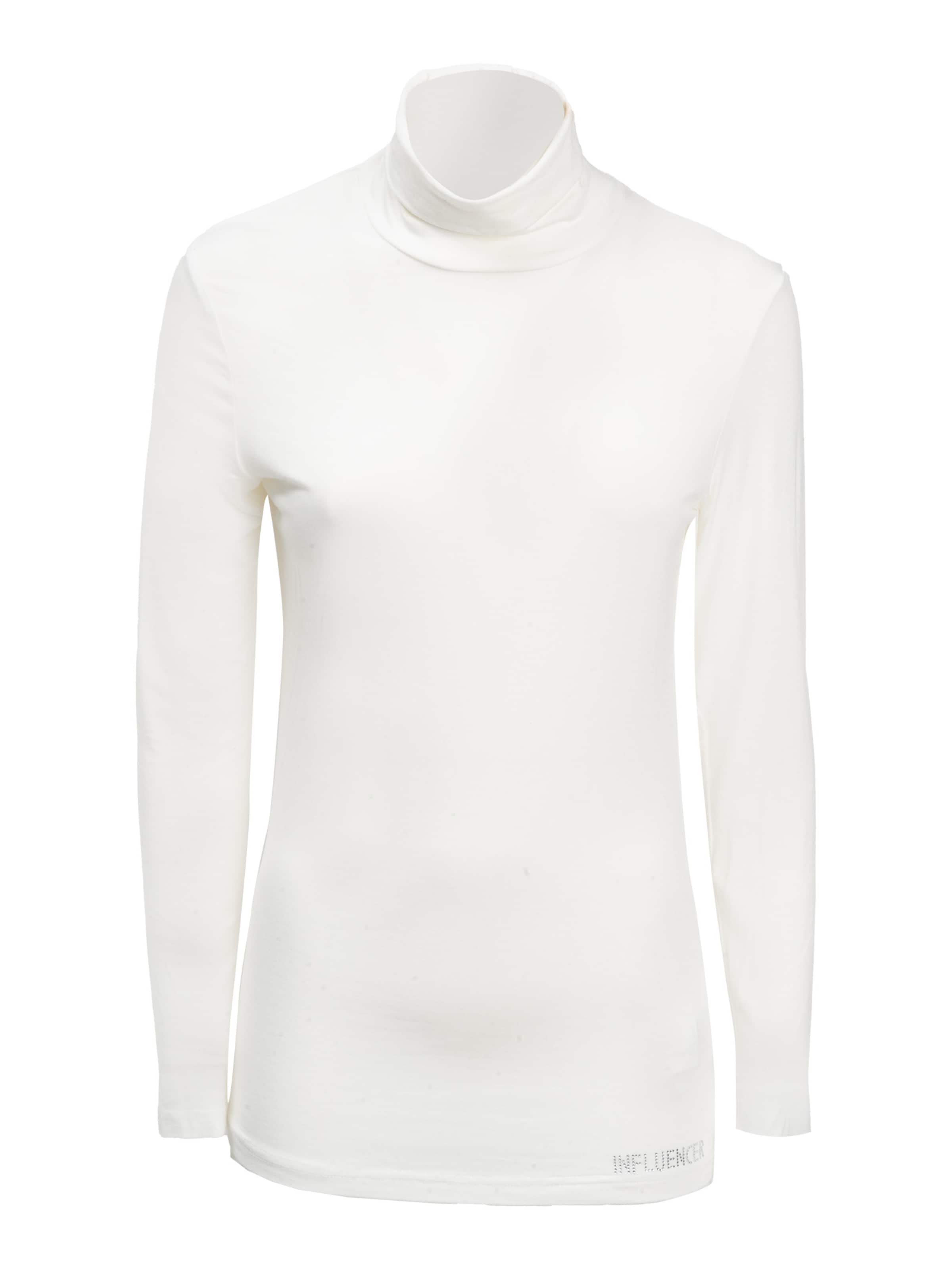 Influencer Tričko – bílá: přední strana