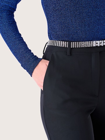 Bootcut Pantalon à plis 'Ashleyi' Camomilla Italia en noir