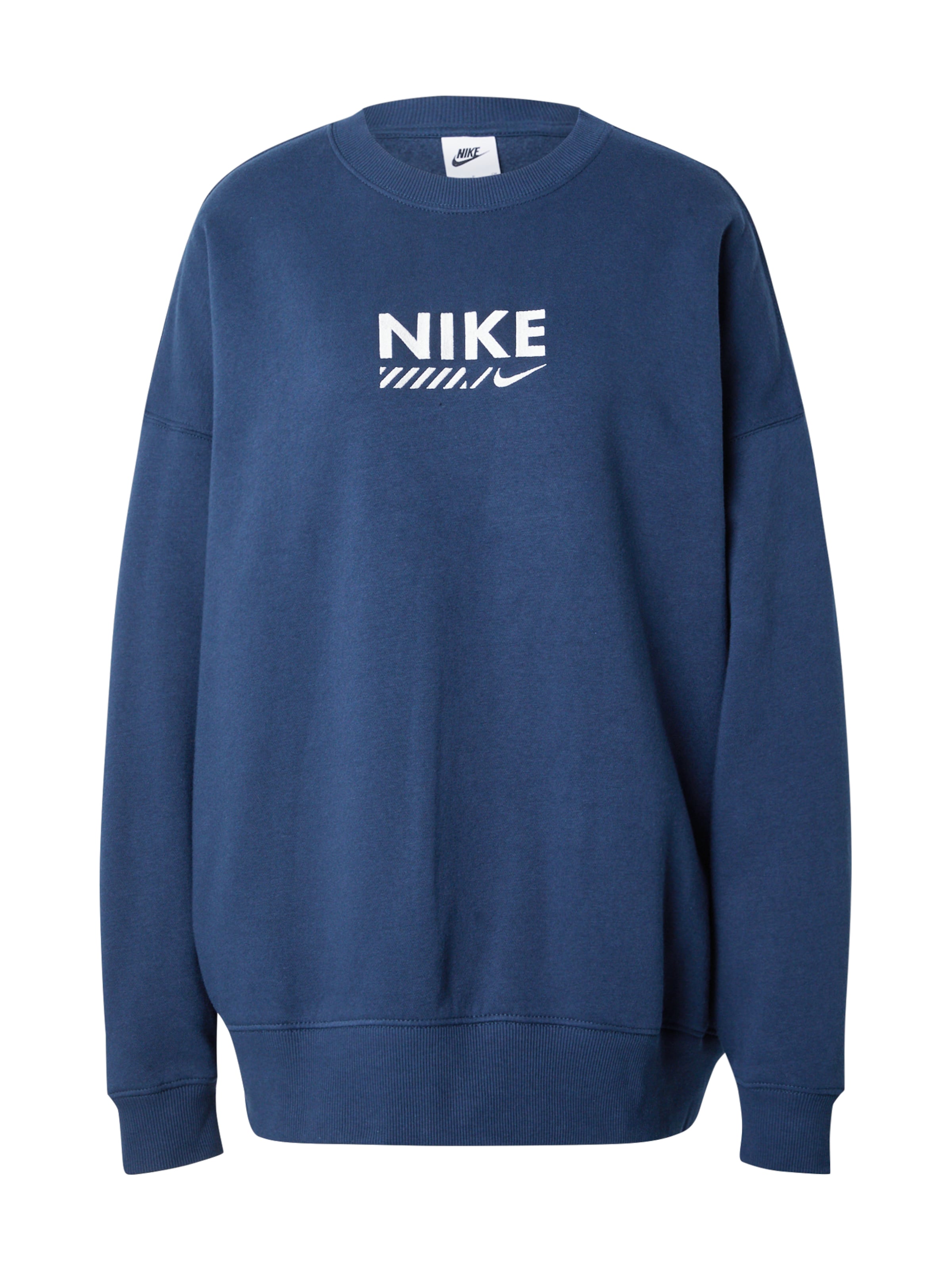 Bluză de molton de la Nike Sportswear pe albastru: față