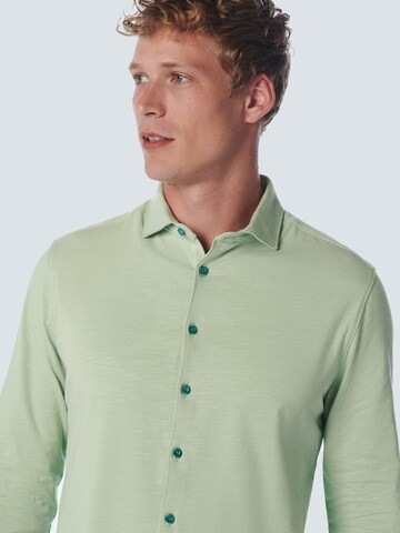 No Excess Regular fit Overhemd in Groen