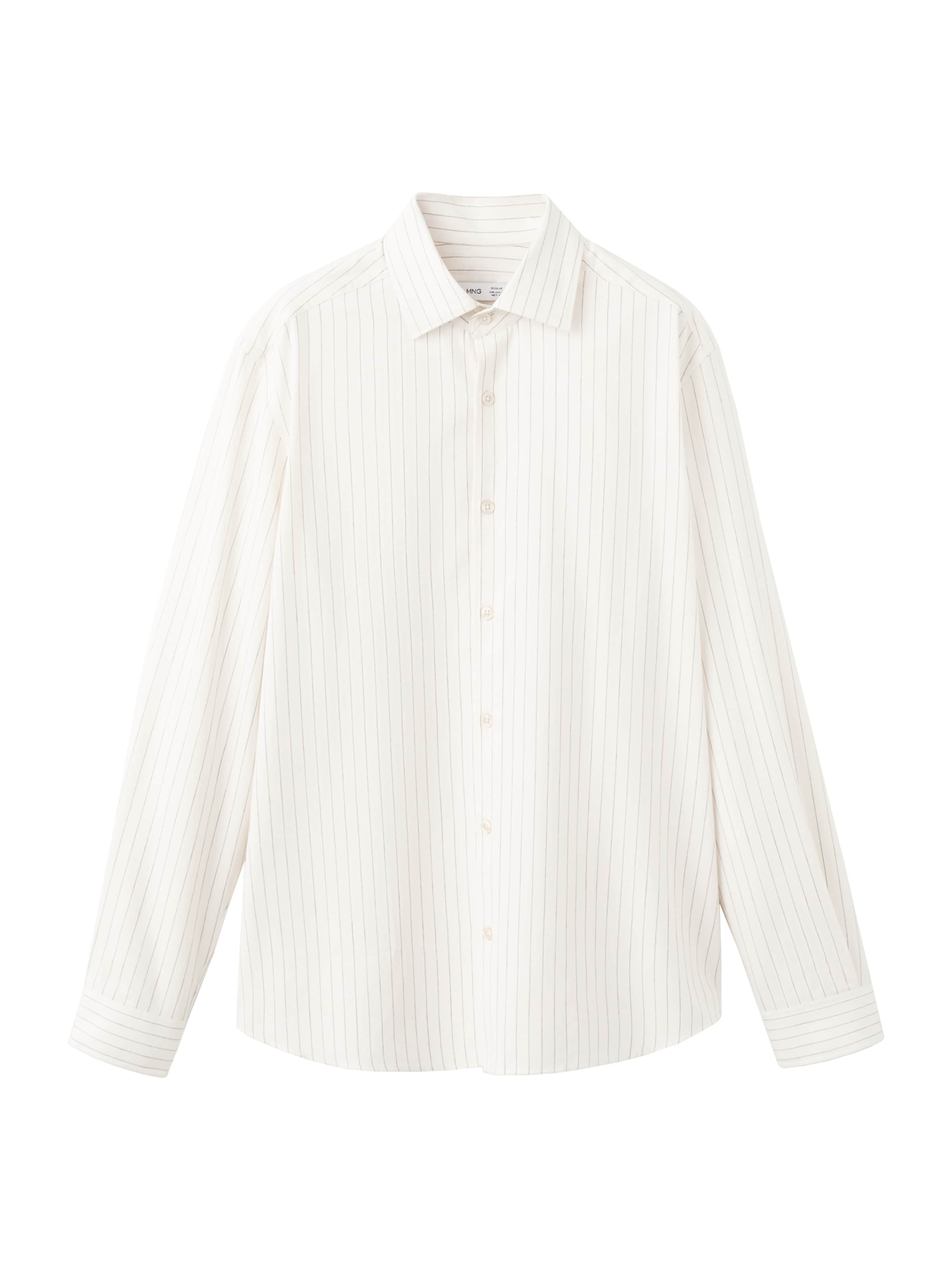 MANGO MAN Regular Fit Skjorte 'Ares' i beige: forside