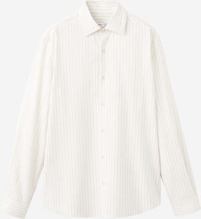 MANGO MAN Paita 'Ares' värissä kerma / harmaa, Tuotenäkymä