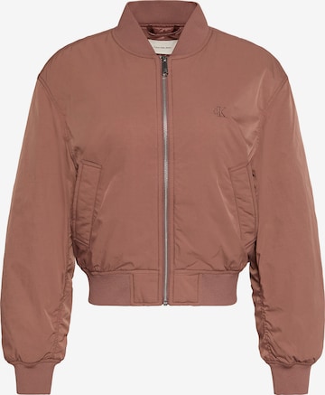 Calvin Klein Jeans Between-season jacket in Brown: front