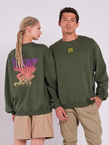 Rockupy Sweatshirt 'Callista'‌‌‌‌‌‌‌‌ in Grün