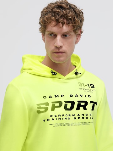 CAMP DAVID Sweatshirt in Yellow