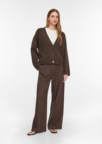 COMMA Knit cardigan in Brown