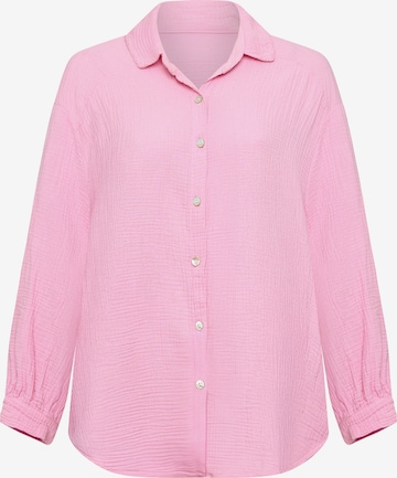 Lilavie Bluse 'Amelie' in Pink: Vorderseite