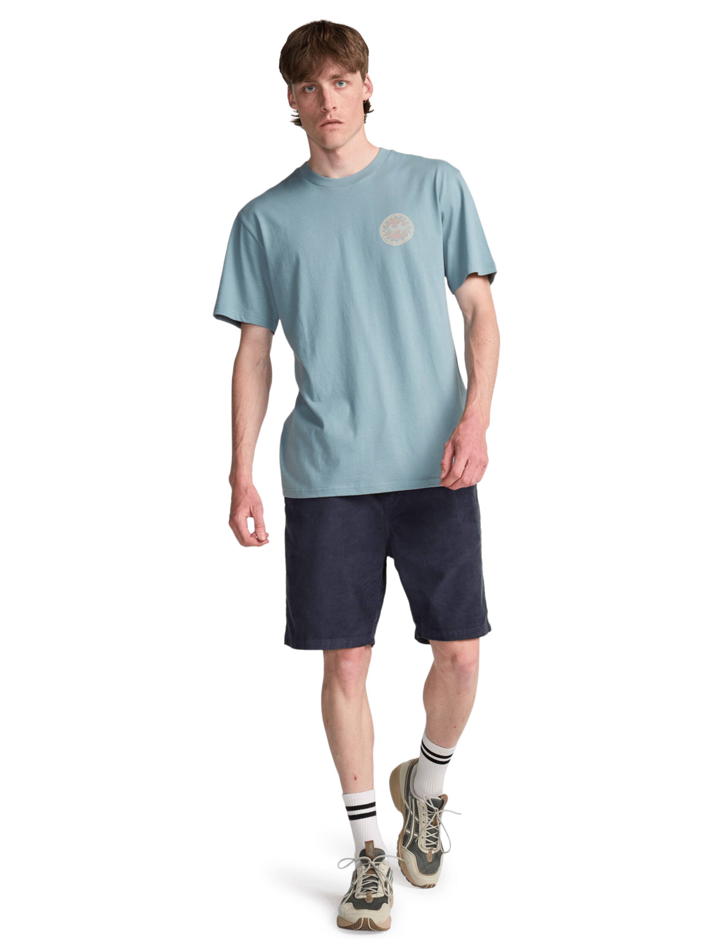 BILLABONG Shirt 'Crayon Wave' in Blue