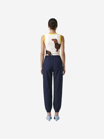 teen blue Tapered Trousers 'Hose' in Grey