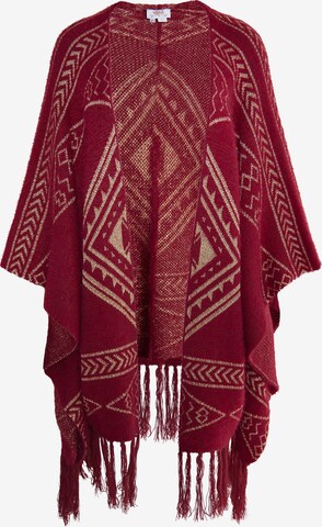 usha FESTIVAL Cape in Red: front