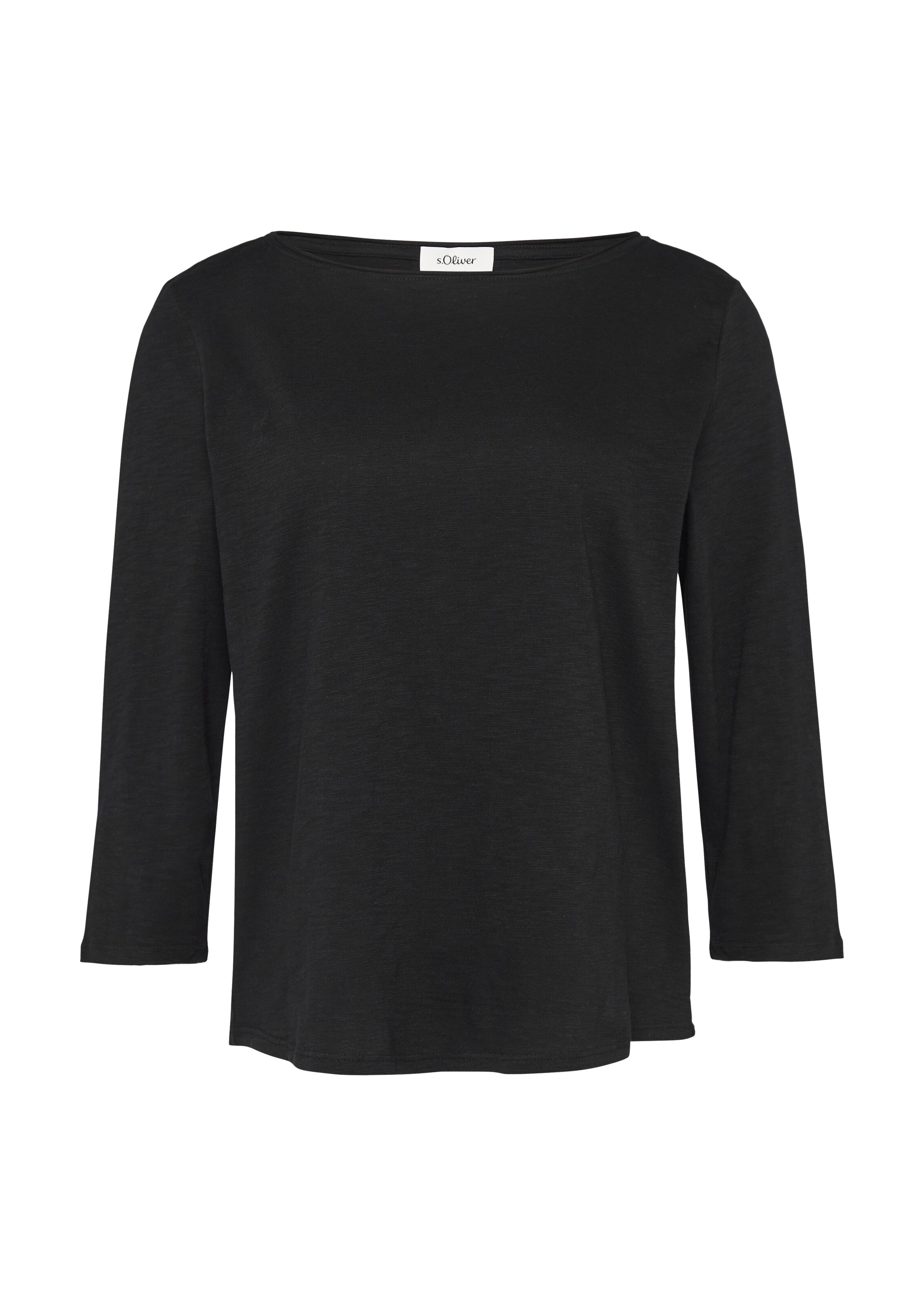 s.Oliver Shirt in Schwarz: Vorderseite