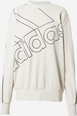 ADIDAS PERFORMANCE Sportsweatshirt in Beige: predná strana