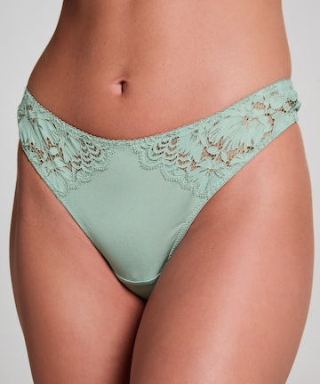 Hunkemöller String 'Andrea' in Groen: voorkant