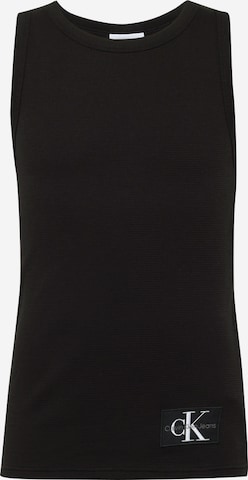 Calvin Klein Jeans - Camiseta en negro: frente