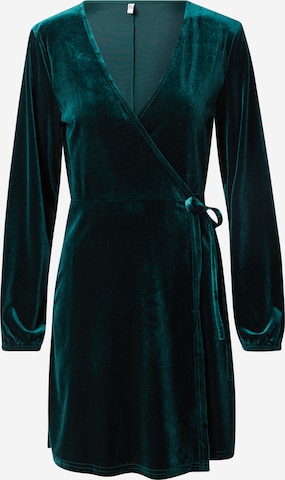 JDY Cocktail Dress 'VELVY' in Green: front