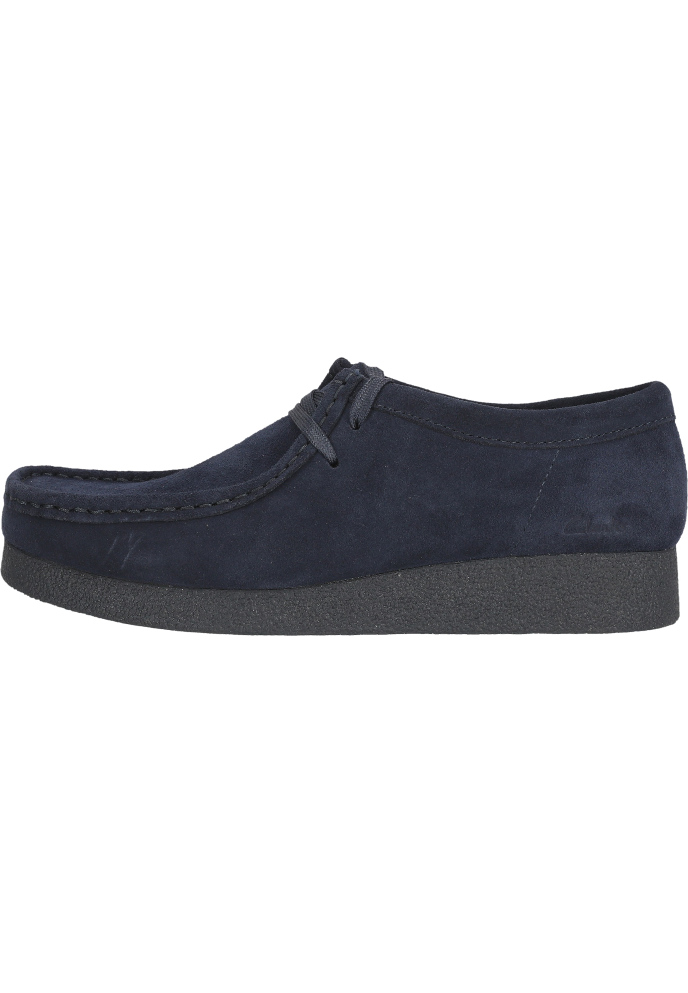 CLARKS Schnürschuhe 'WallabeeEVO' in Blau