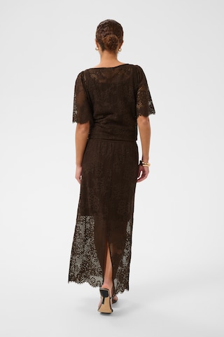 Kaffe Skirt 'Cornelia' in Brown