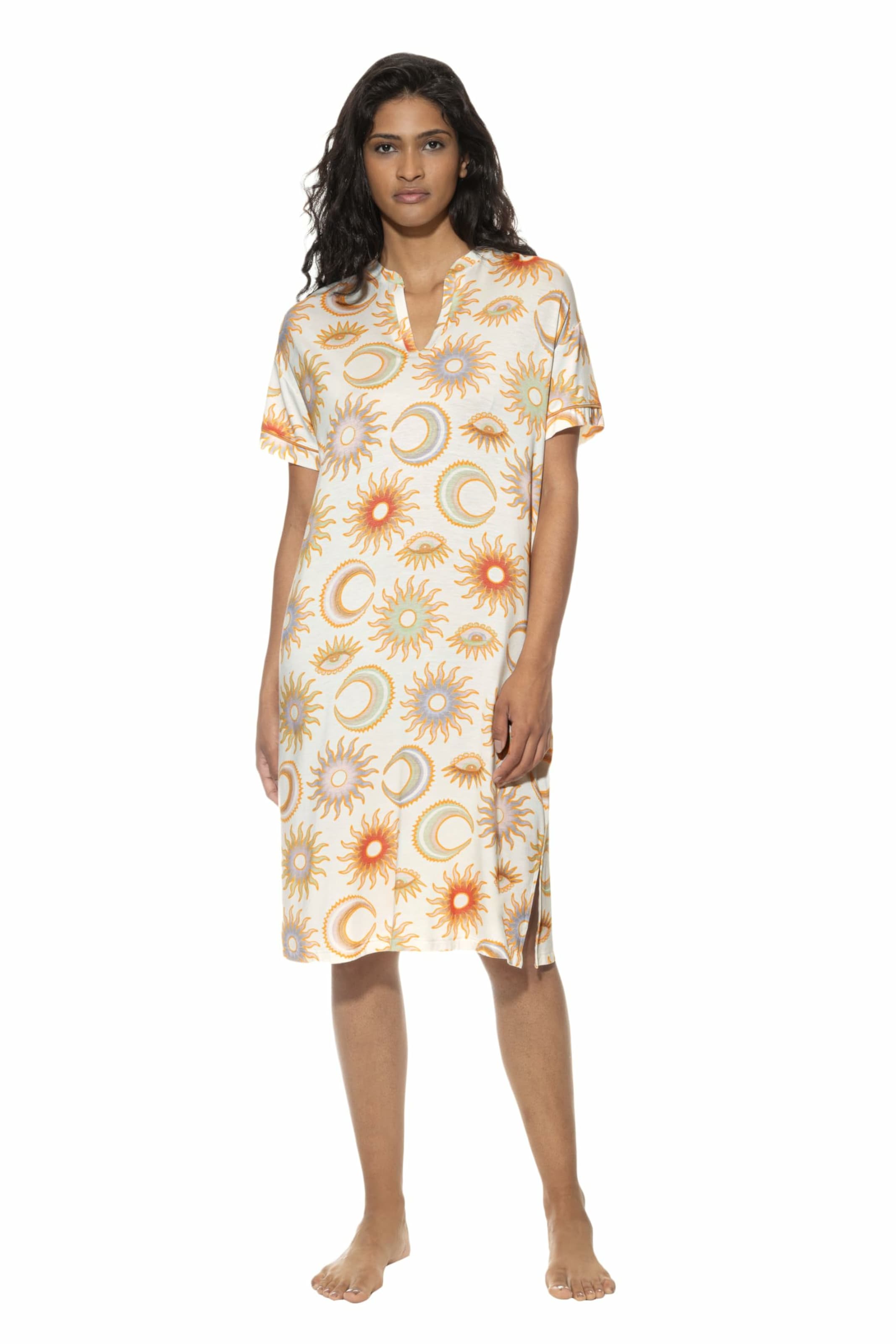 Mey Nightgown in Beige: front