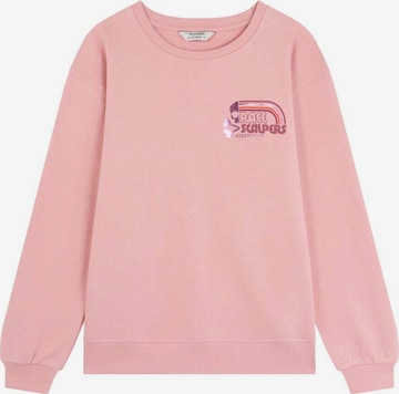 Scalpers Collegepaita 'Racesw' värissä vaaleanpunainen: etupuoli