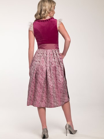SPIETH & WENSKY Dirndl 'Gloria' in Roze