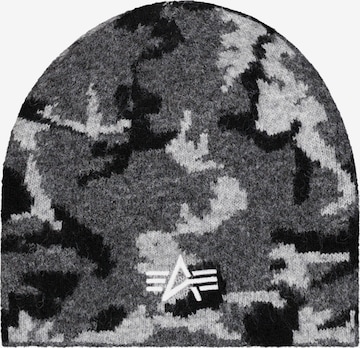 ALPHA INDUSTRIES Pipo 'Cone' värissä musta: etupuoli