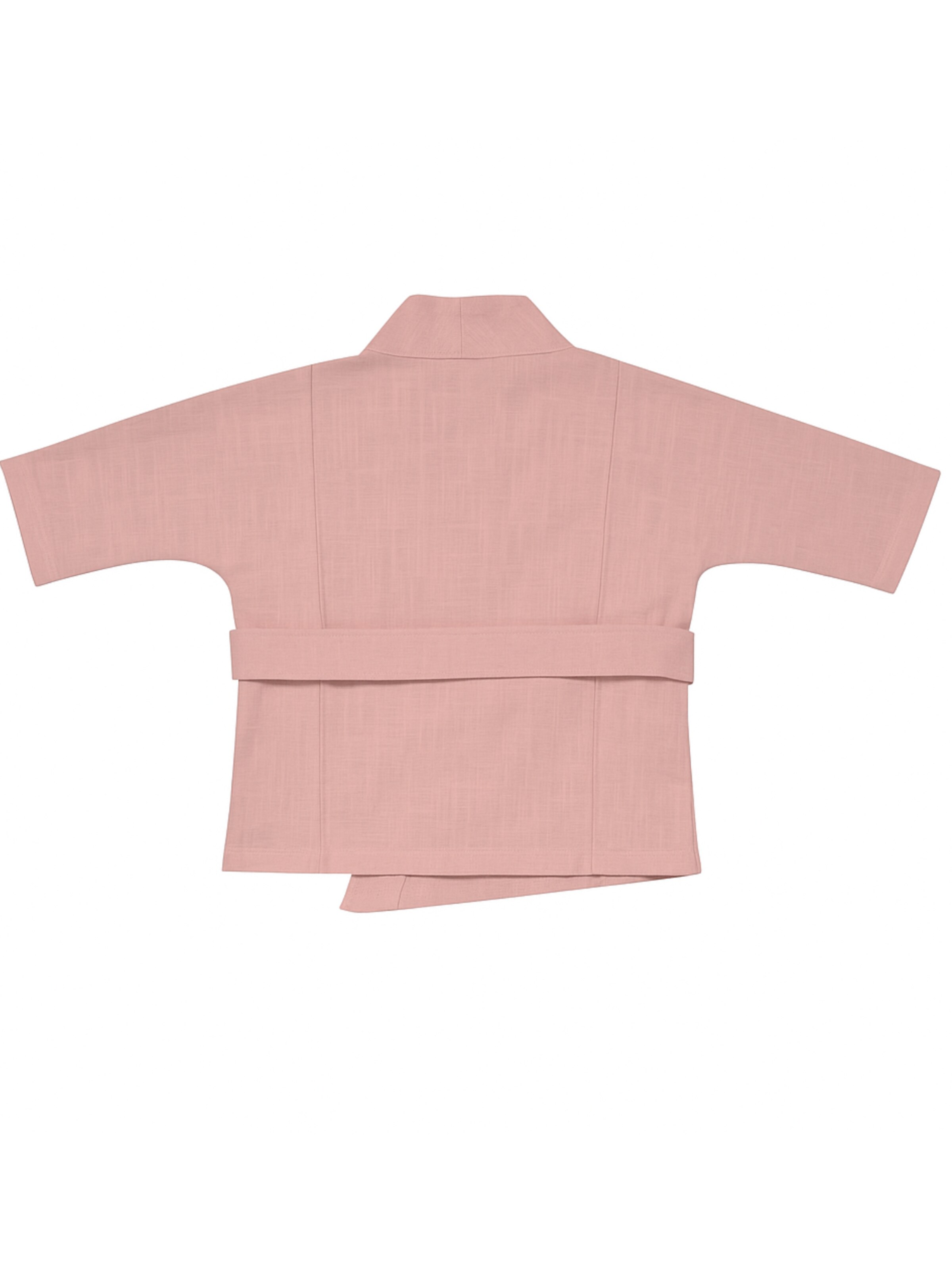 ZUBEK Shirts ''Kimono Ramie'' i pink